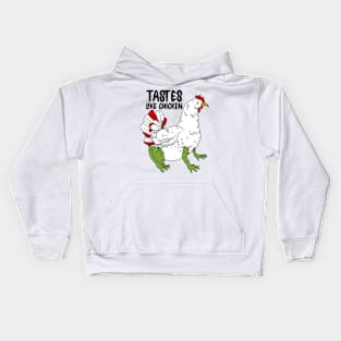 Tastes like chicken Kids Hoodie